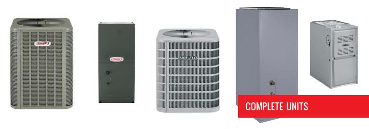 Complete HVAC Units at Temperature Supply